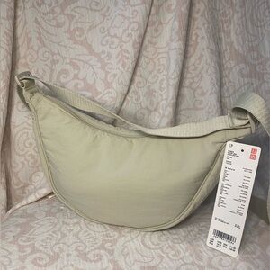 NWT Uniqlo Sling Bag in color Natural